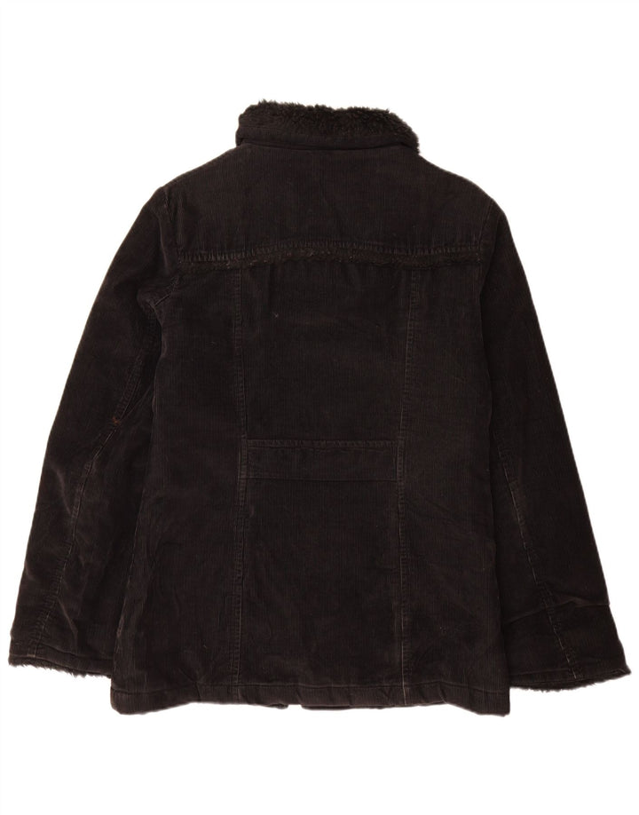 Lee Herren Cordjacke UK 38 Mittelschwarze Baumwolle