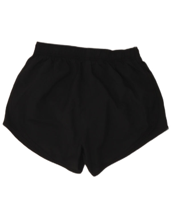 NIKE Damen Dri Fit Sport Shorts UK 10 Small Schwarz Polyester