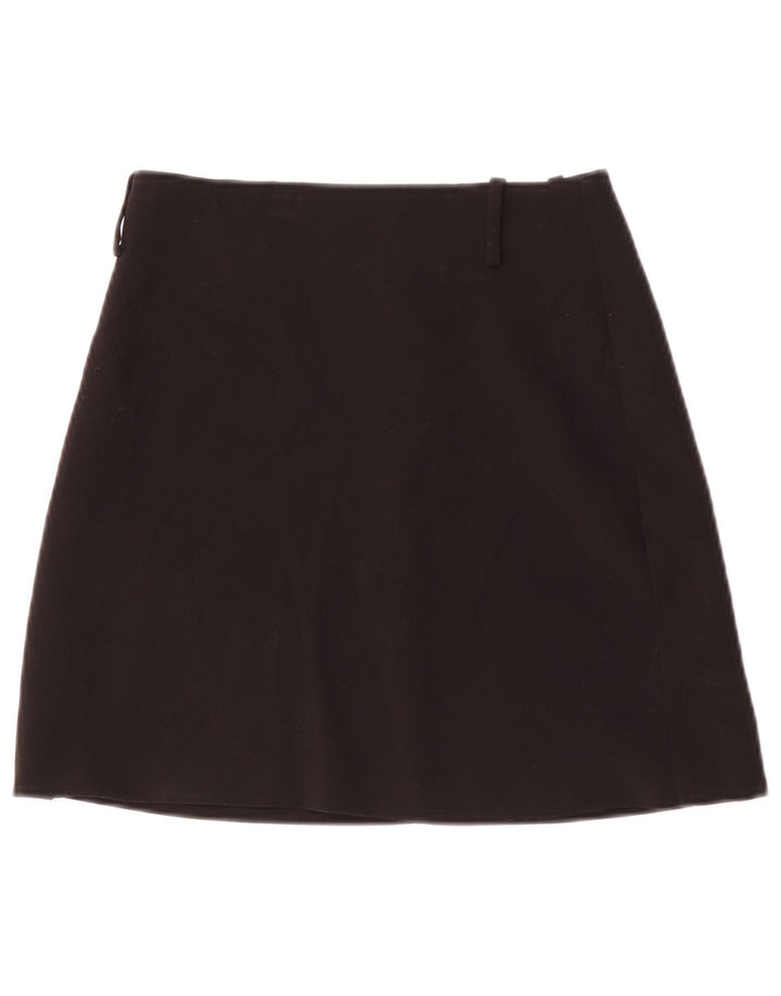 Zara Damen Minirock Medium W28 Schwarz