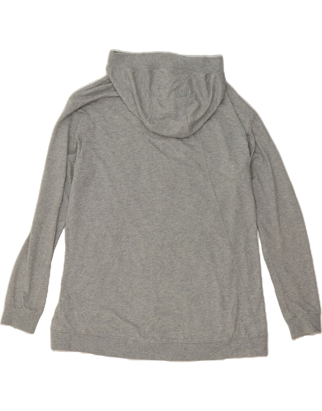 NIKE Mens Zip Hoodie Sweater Large Grey Polyester Vintage Nike and Second-Hand Nike from Messina Hembry 