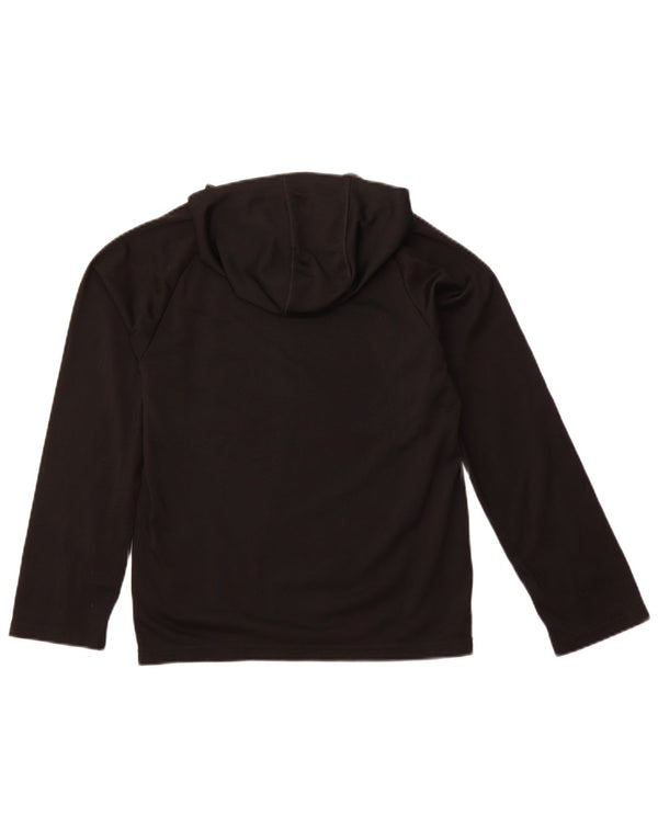 PUMA Jungen Kapuzenpullover 11–12 Jahre, schwarzes Polyester