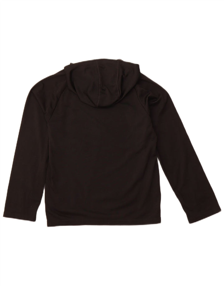 PUMA Jungen Kapuzenpullover 11–12 Jahre, schwarzes Polyester