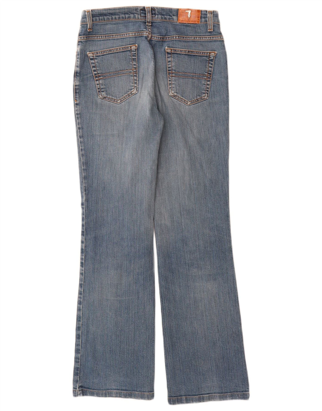 Trussardi Jeans Damen Bootcut-Jeans W27 L30 Blaue Baumwolle