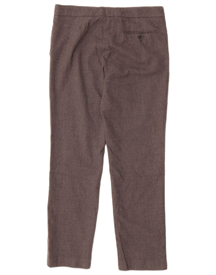 Henry Cottons Damen Slim-Anzughose IT 42 Medium W30 L26 Graue Wolle