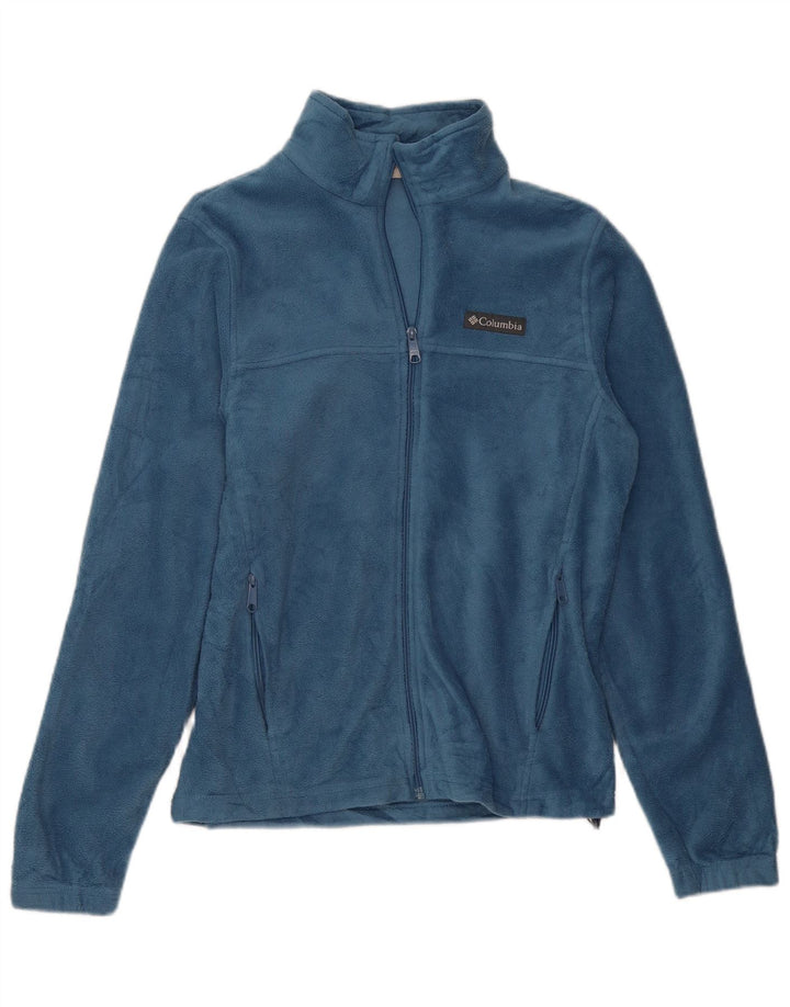 Columbia Damen Übergroße Fleecejacke UK 6 XS Blau Polyester