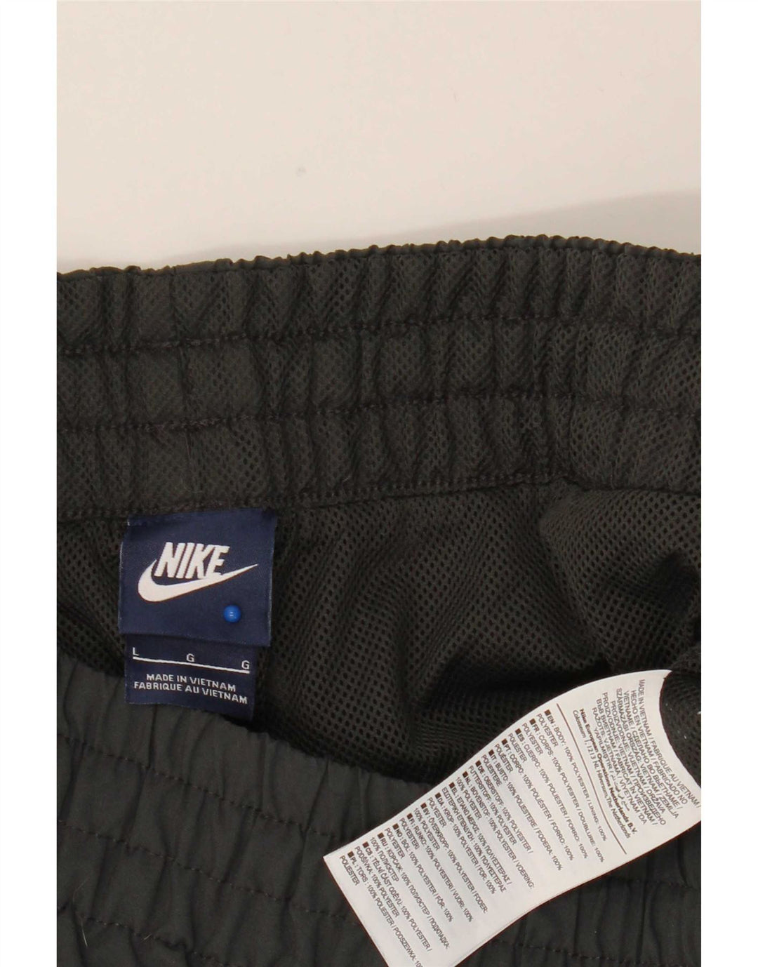 Nike Herren-Sportshorts, großes graues Polyester