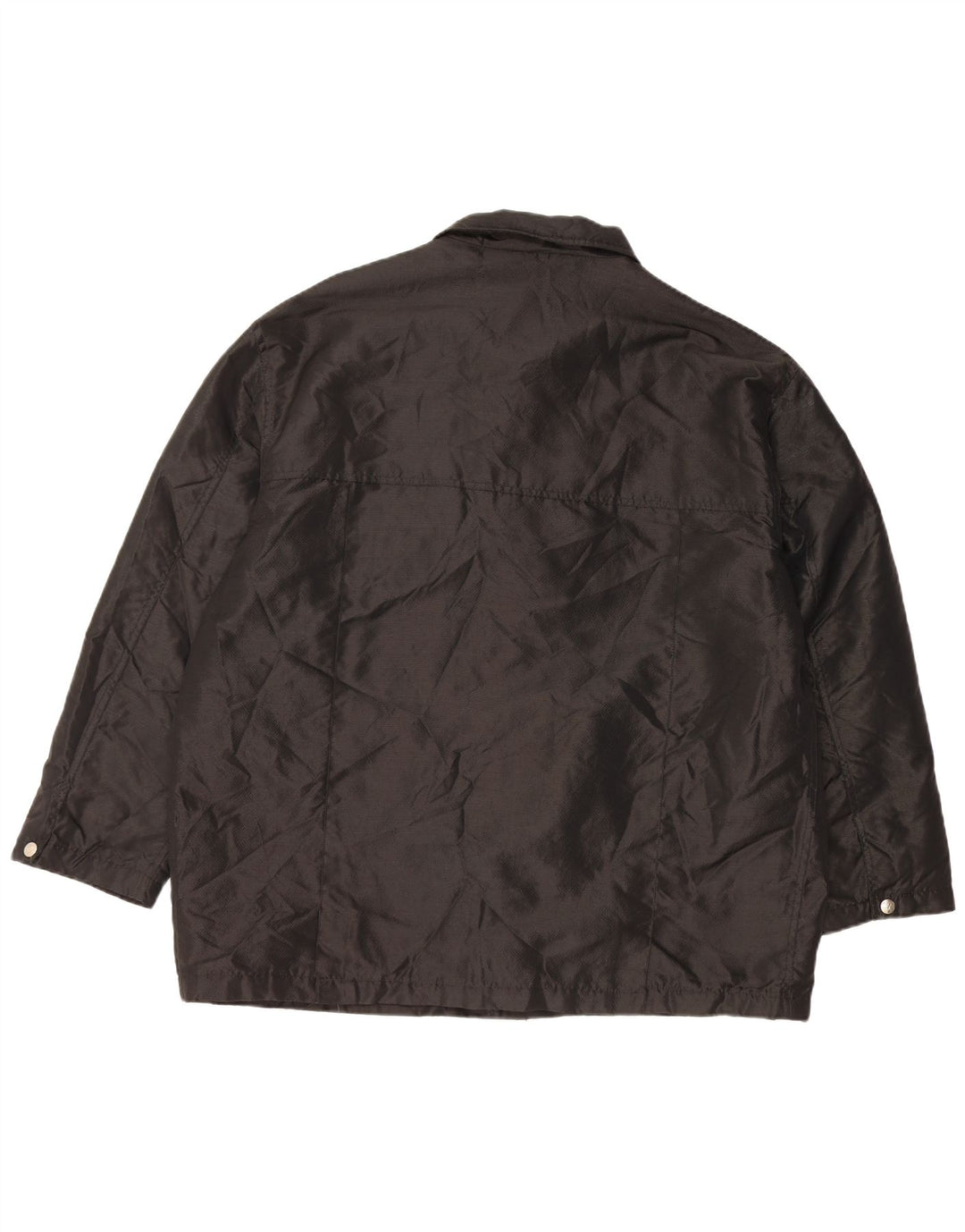 PIERO GUIDI Herren Utility Jacke UK 42 XL Schwarz Nylon