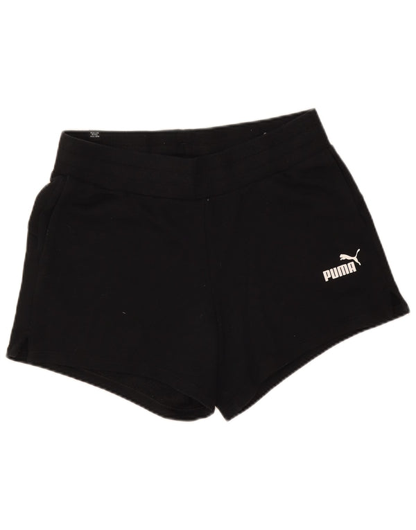 Puma Damen Sportshorts UK 12 Medium Schwarz Polyester