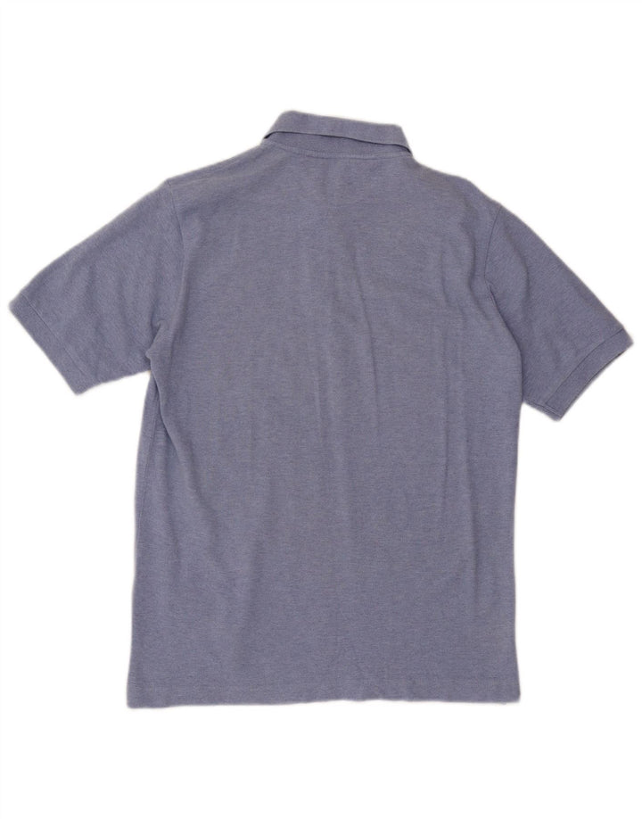 Kappa Herren-Poloshirt, kleine blaue Baumwolle