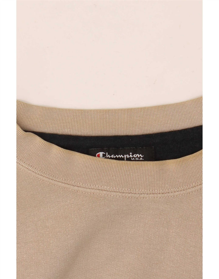 Champion Herren Grafik-Sweatshirt-Pullover XL Beige