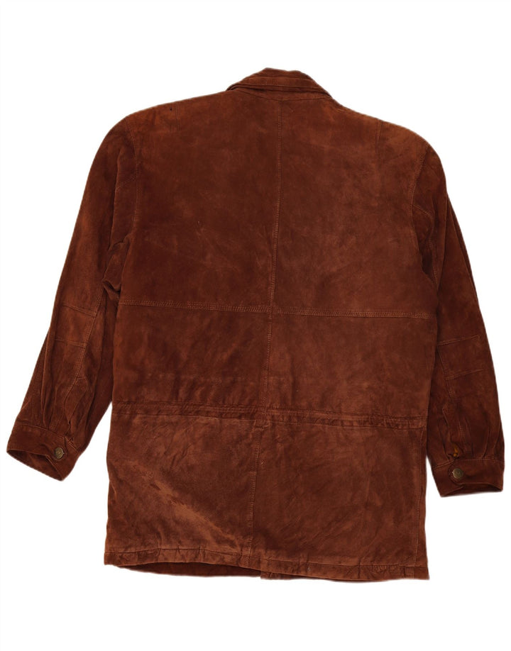 Vintage Herren Wildlederjacke UK 42 XL Braun