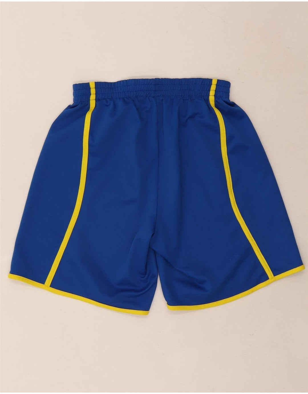 Asics Herren-Sportshorts, groß, blaues Farbblock-Polyester