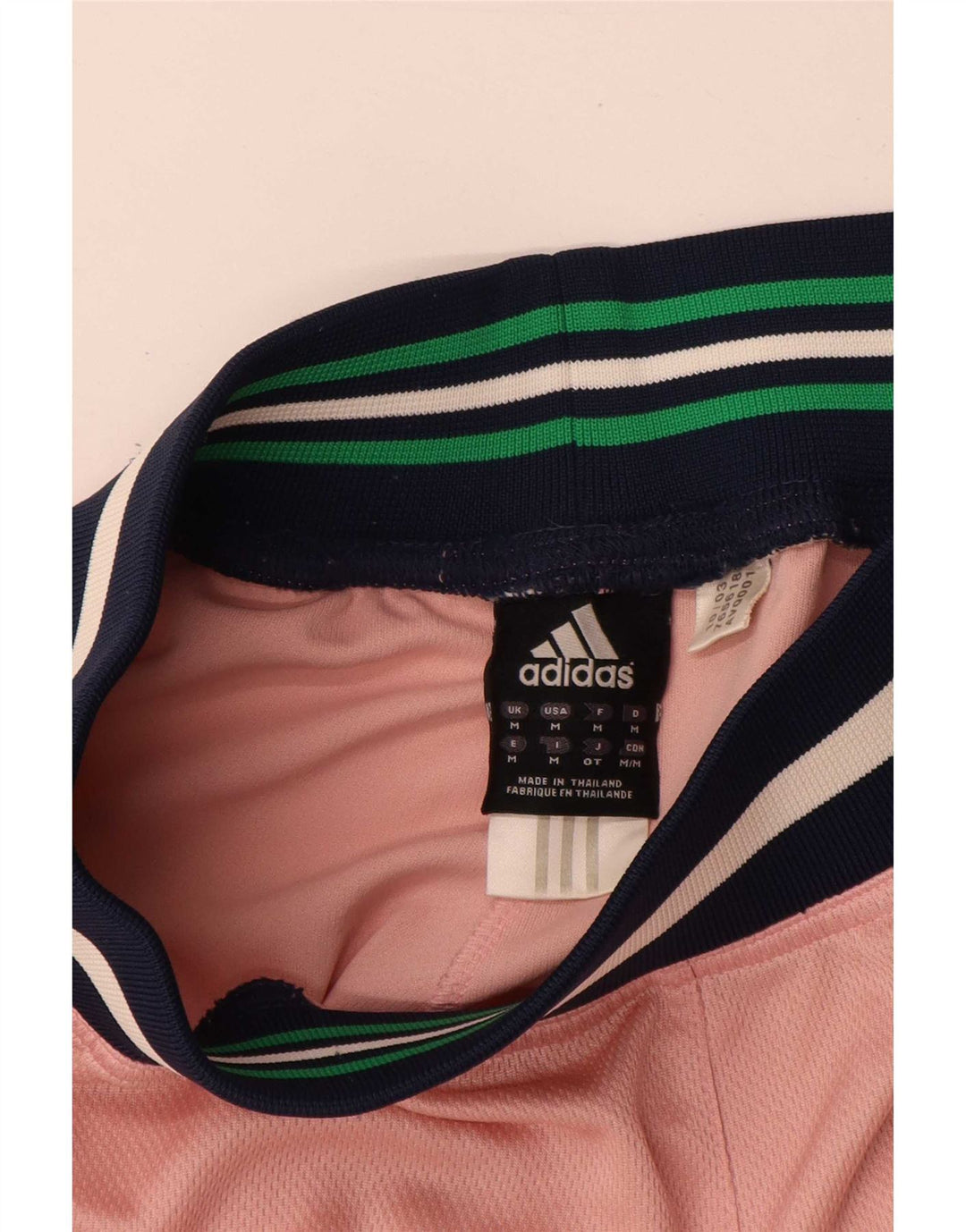Adidas Damen Sportshorts UK 12 Mittelrosa Colourblock Polyester