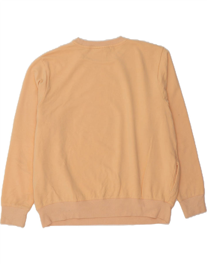 FILA Womens Oversized Sweatshirt Jumper UK 20 2XL Beige Cotton Vintage Fila and Second-Hand Fila from Messina Hembry 