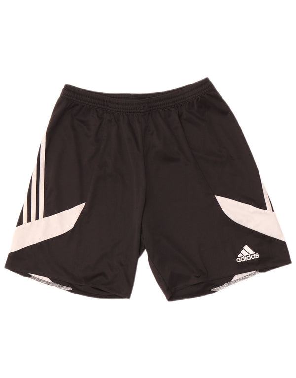 Adidas Herren Sportshorts Mittelschwarzes Colourblock-Polyester