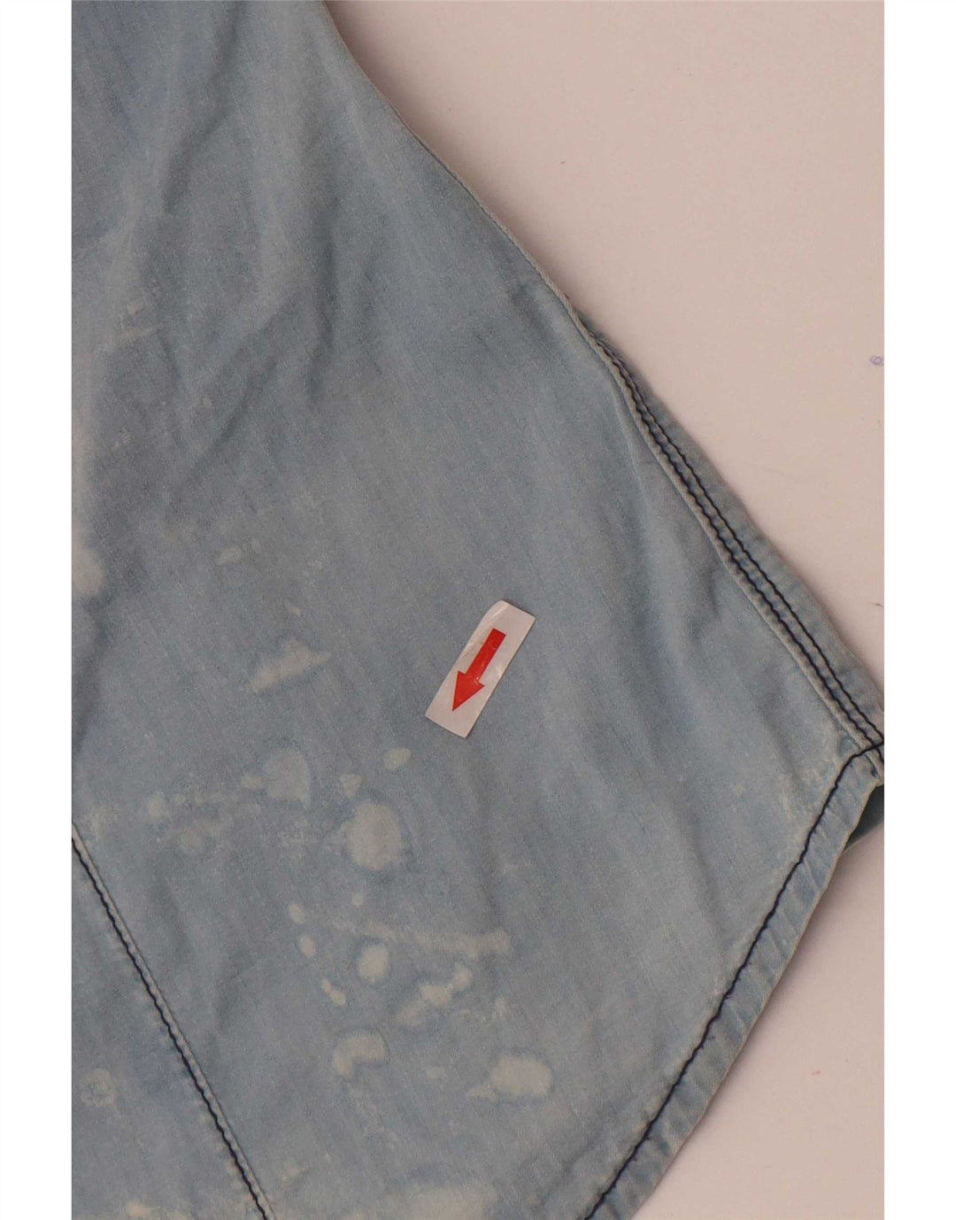 Liu Jo Damen Jeanshemd UK 12 Mittelblau