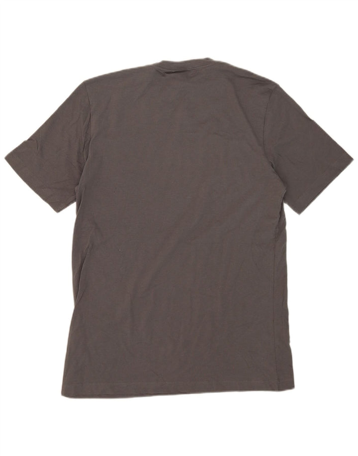 ADIDAS Herren Grafik T-Shirt Top Small Grau Baumwolle