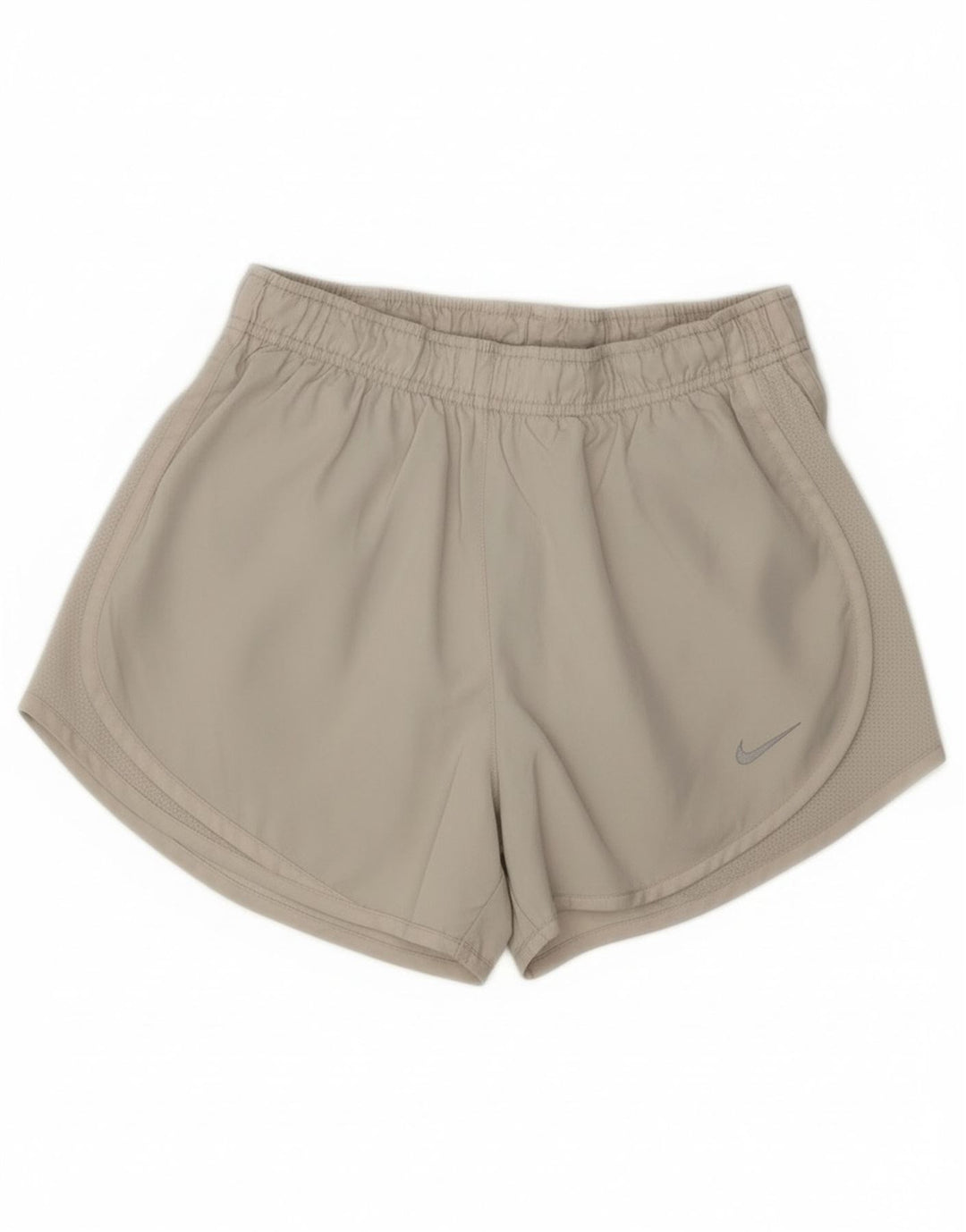 Nike Damen Dri Fit Sport Shorts UK 10 Small Grau
