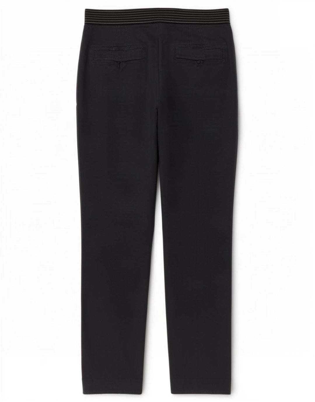 Gerade Chino-Hose für Damen von Zara, Größe M, W28, L27, Marineblau