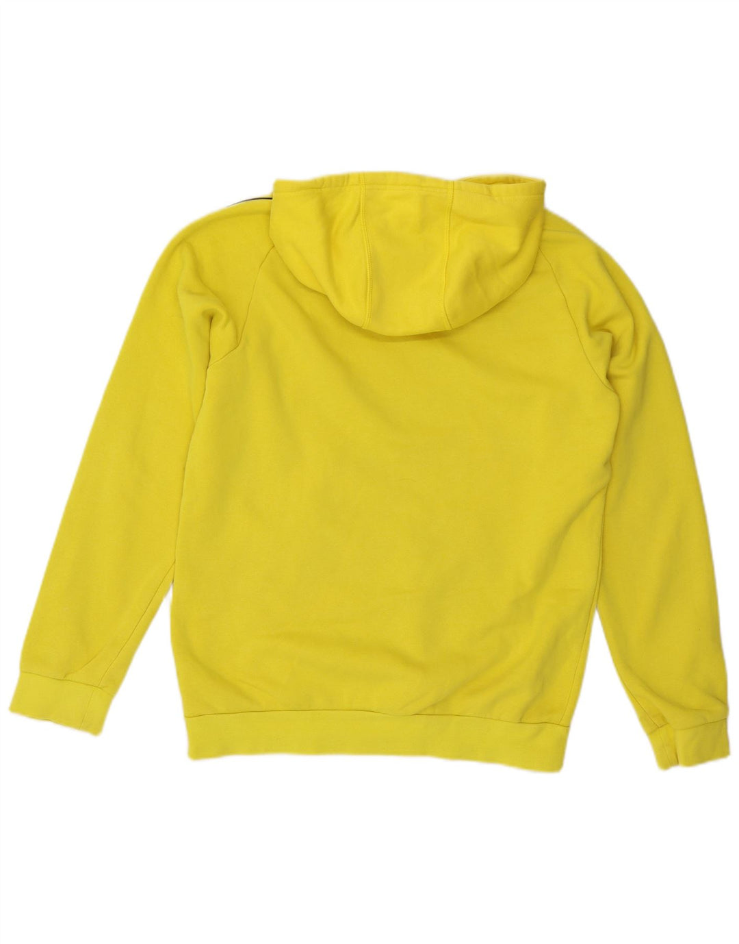 ADIDAS Herren Kapuzenpullover mittelgelbe Baumwolle