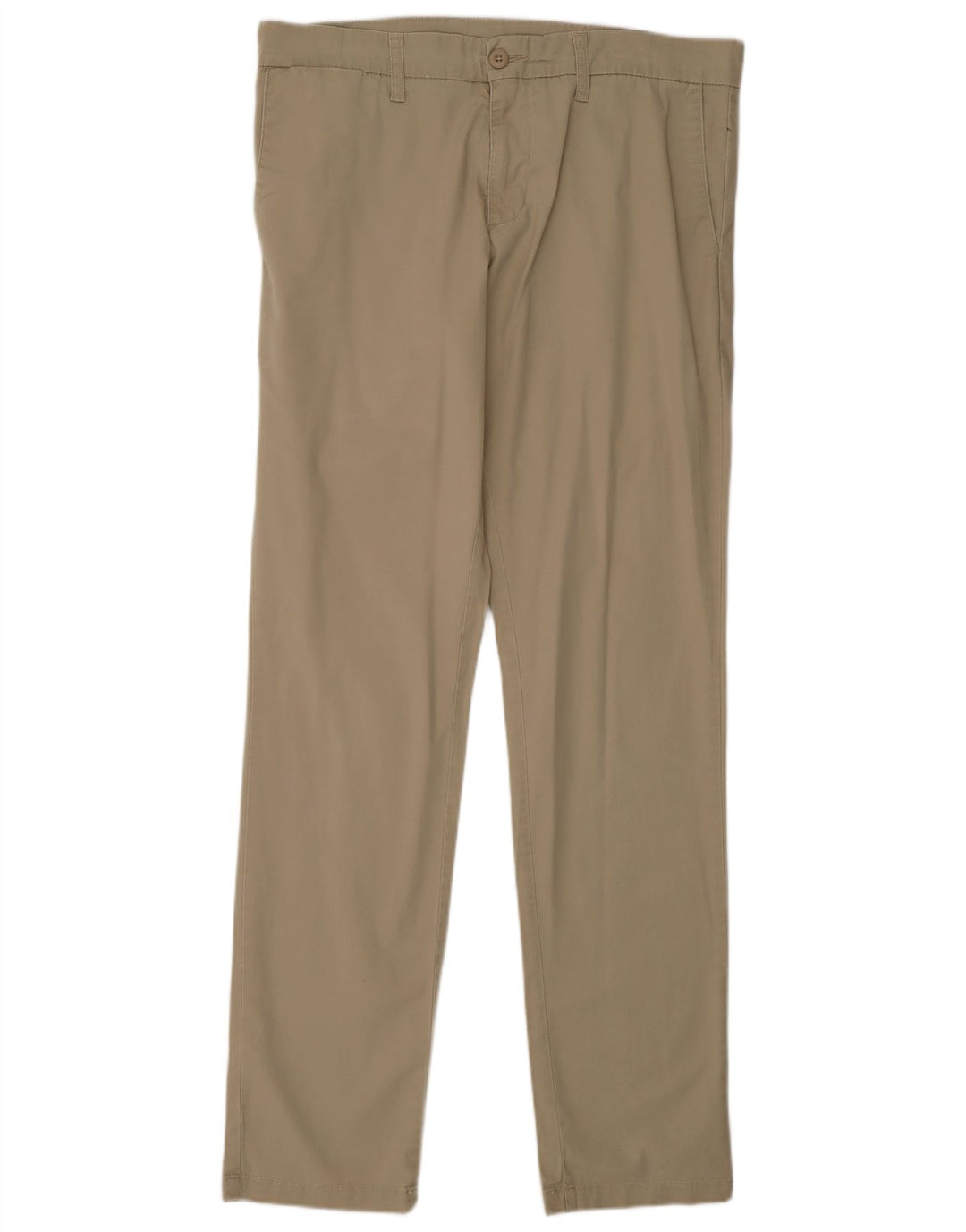 CARHARTT Herren Slim Chinohose W33 L34 Beige Baumwolle