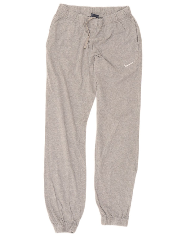 Nike Herren-Trainingshose, Jogginghose, Größe S, grau gefleckte Baumwolle