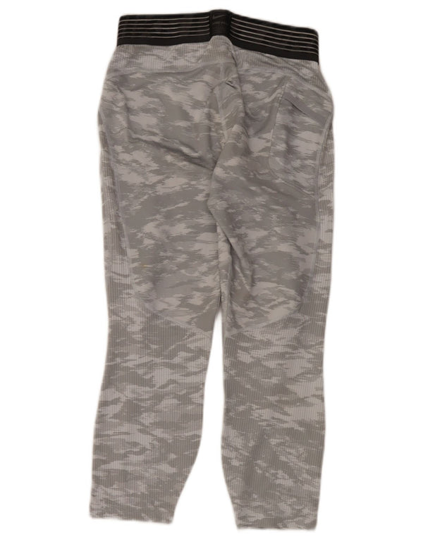 Nike Herren Dri Fit Leggings Mittelgraues Camouflage-Polyester