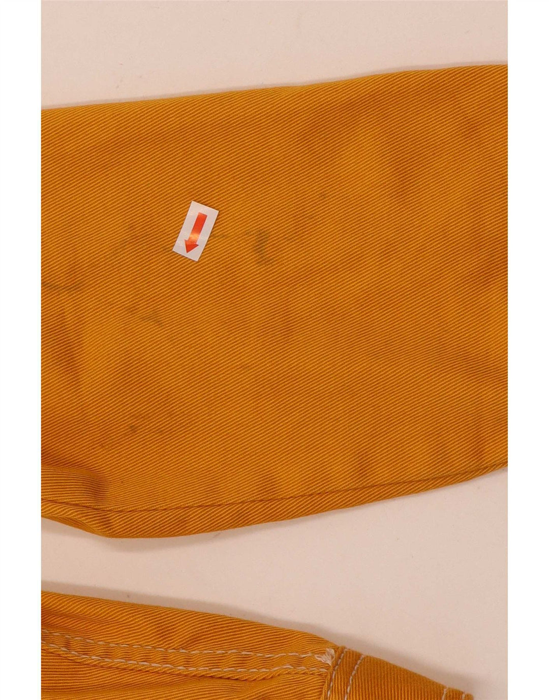 Zara Damen Übergroße Bomberjacke UK 6 XS Gelbe Baumwolle