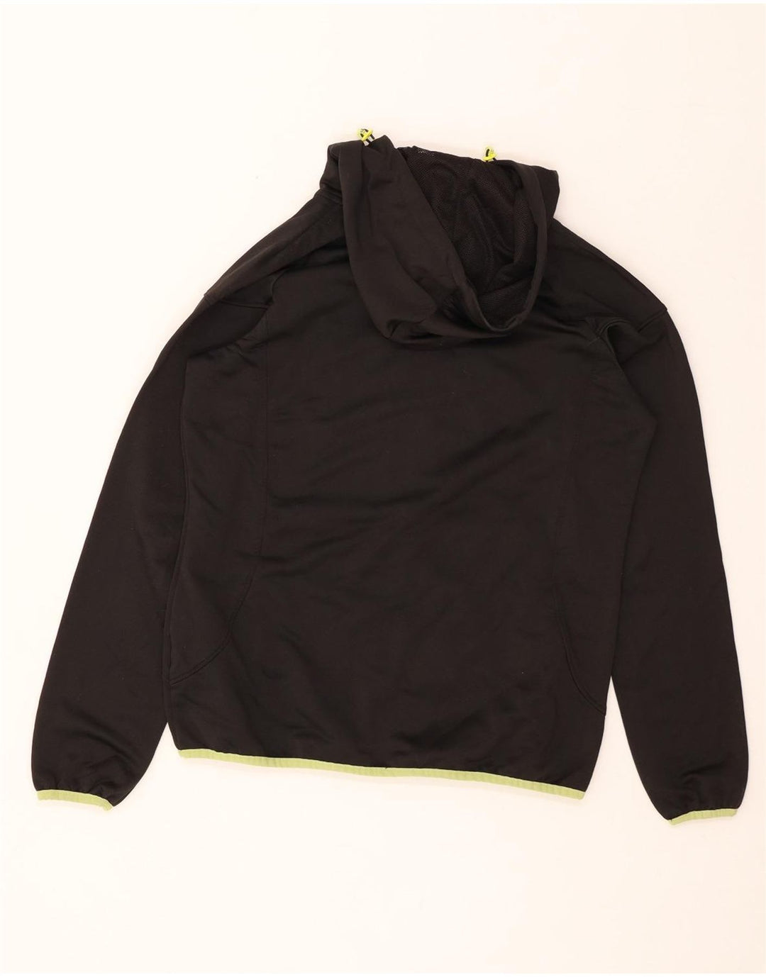 PUMA Damen Zip Hoodie Pullover UK 14 Medium Schwarz