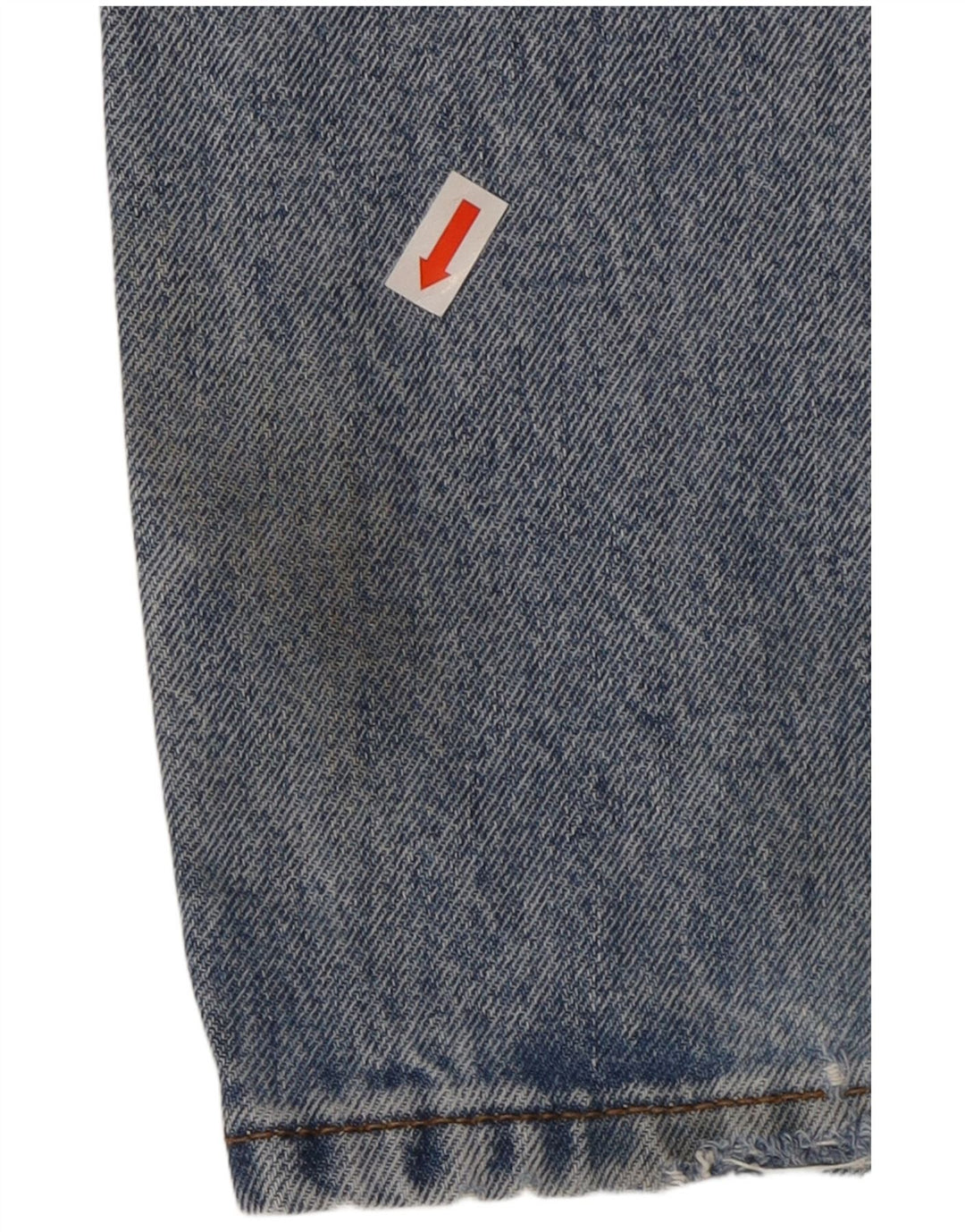 Fat Face Herren Distressed Straight Jeans W30 L34 Blaue Baumwolle