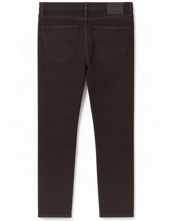 Levi's Herren 502 Tapered Jeans W32 L30 Schwarze Baumwolle