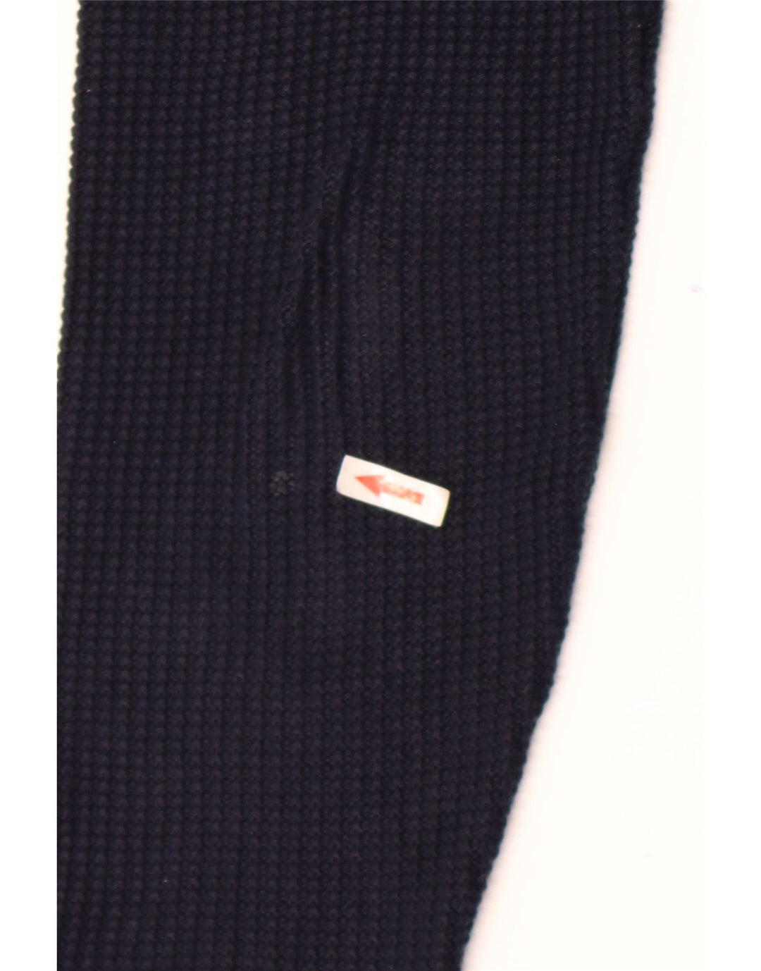 Zara Herren-Pullover mit Rundhalsausschnitt, groß, marineblaue Baumwolle