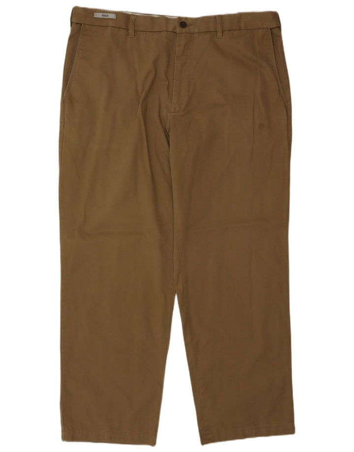 Marks & Spencer Herren-Chinohose, normal, B40, L31, Braun, Baumwolle