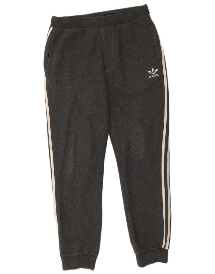 Adidas Herren Trainingshose Jogger mittelgraue Baumwolle
