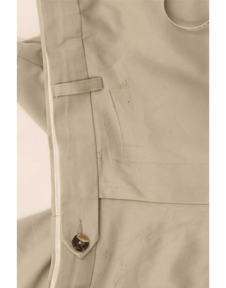 Marks & Spencer Herren-Anzughose in normaler Passform, W36, L29, Beige, Polyester