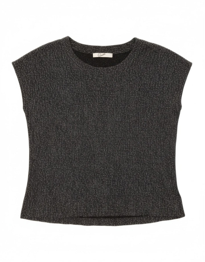 PRIMAVERA FIRENZE Womens Blouse Top US 4 Small Grey