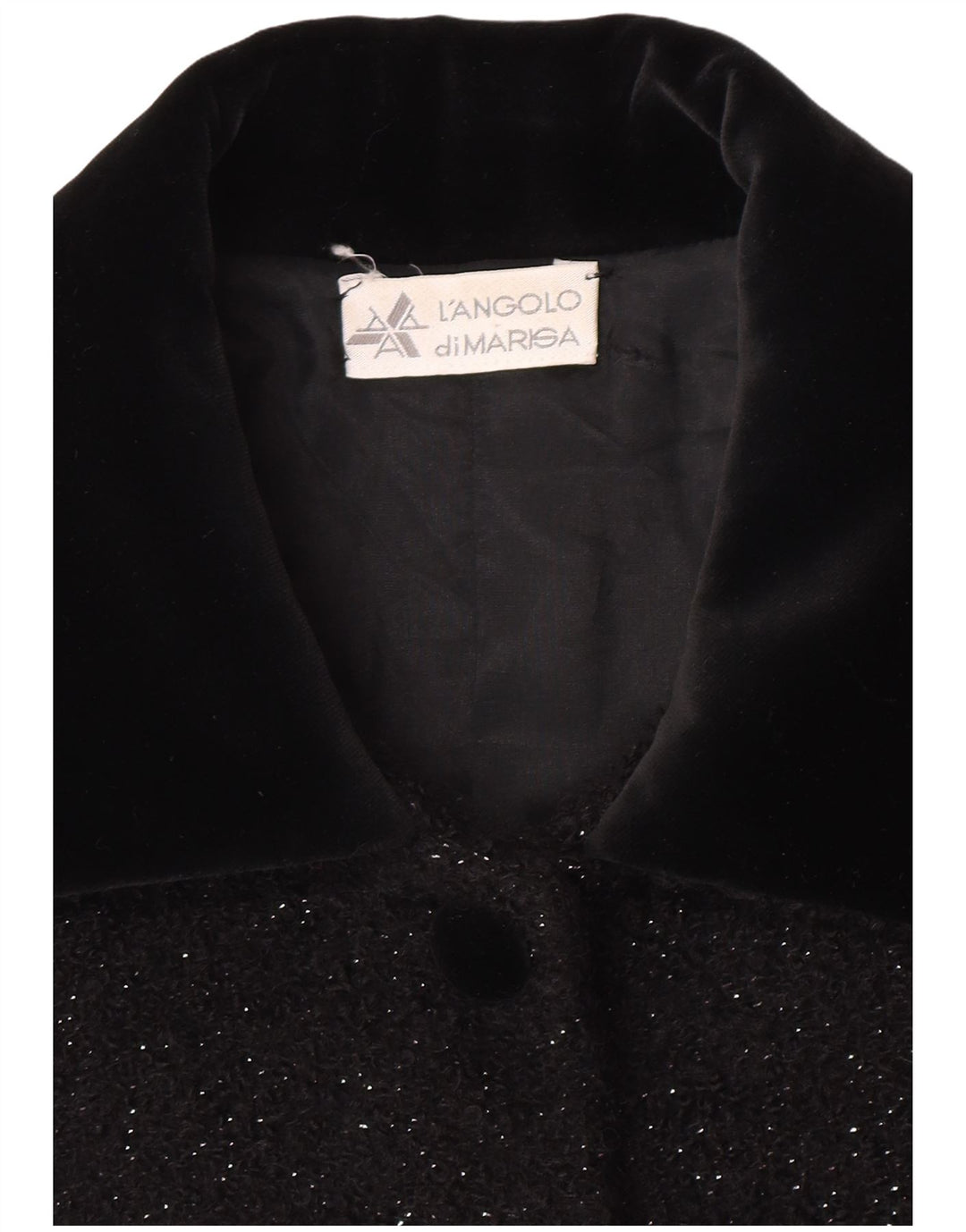 Marisa Damen-Blazerjacke mit 5 Knöpfen, UK 12, Mittelschwarz meliert