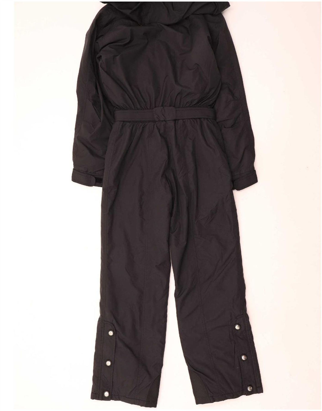 Fila Damen Italia Kapuzen-Skioverall IT 42 Mittelschwarzes Nylon