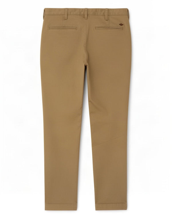 Dockers Herren Slim Chinohose W33 L32 Beige Baumwolle