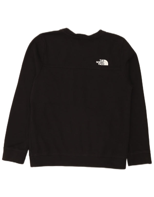 The North Face Jungen-Sweatshirt, Pullover, 14–15 Jahre, XL, schwarze Baumwolle