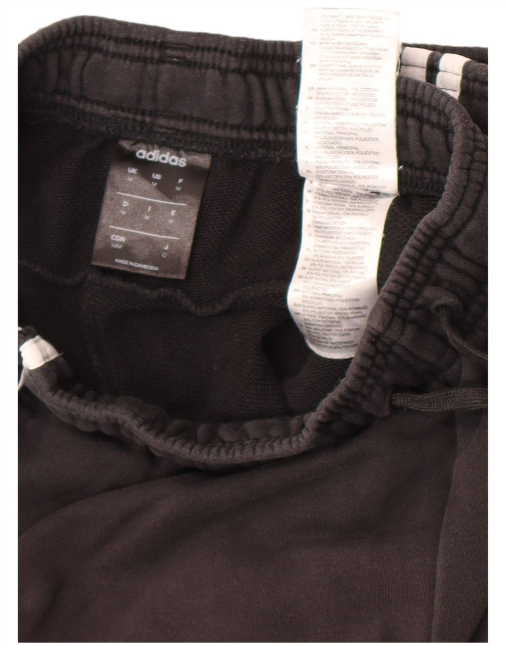 Adidas Herren-Trainingshose, Jogginghose, mittelschwarz, Baumwolle