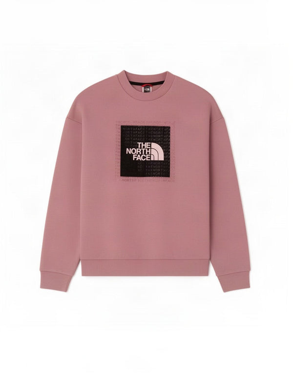 The North Face Damen-Sweatshirt mit Grafik, übergroß, Gr. 10, Rosa
