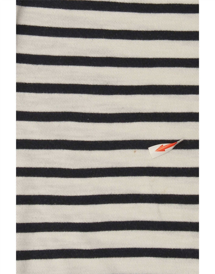 Tommy Hilfiger Herren T-Shirt Top Mittelweiß gestreift