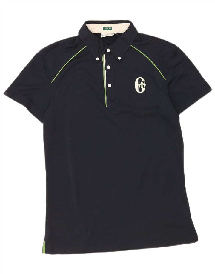 Conte of Florence Herren-Poloshirt, Größe S, Marineblau, Polyester