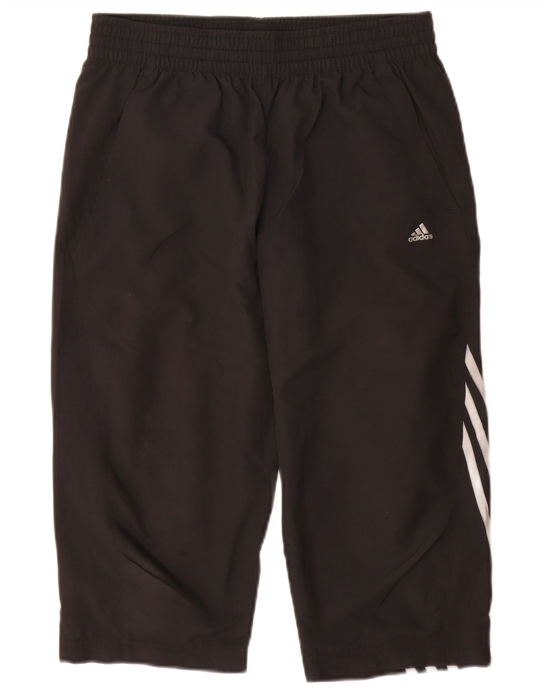 Adidas Climacool Capri-Trainingshose für Jungen, 15–16 Jahre, schwarzes Polyester