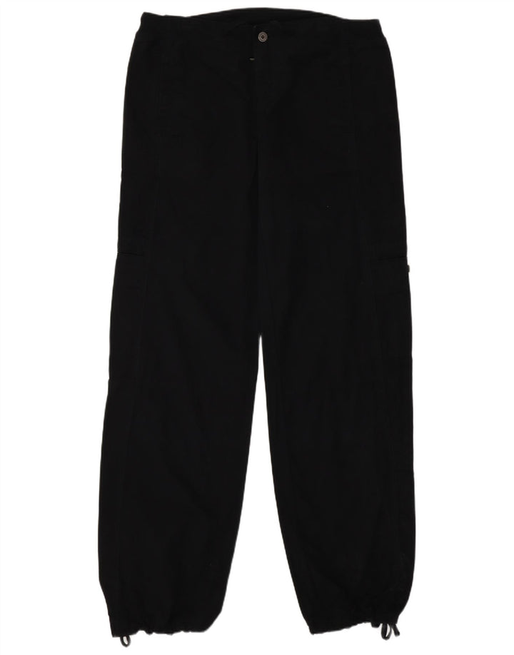 Champion Damen Jogger-Cargohose, Größe L, W34, L34, Schwarz