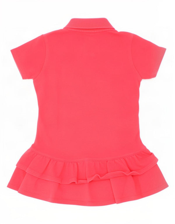 Benetton Baby-Mädchen-Polokleid, 18–24 Monate, Rot