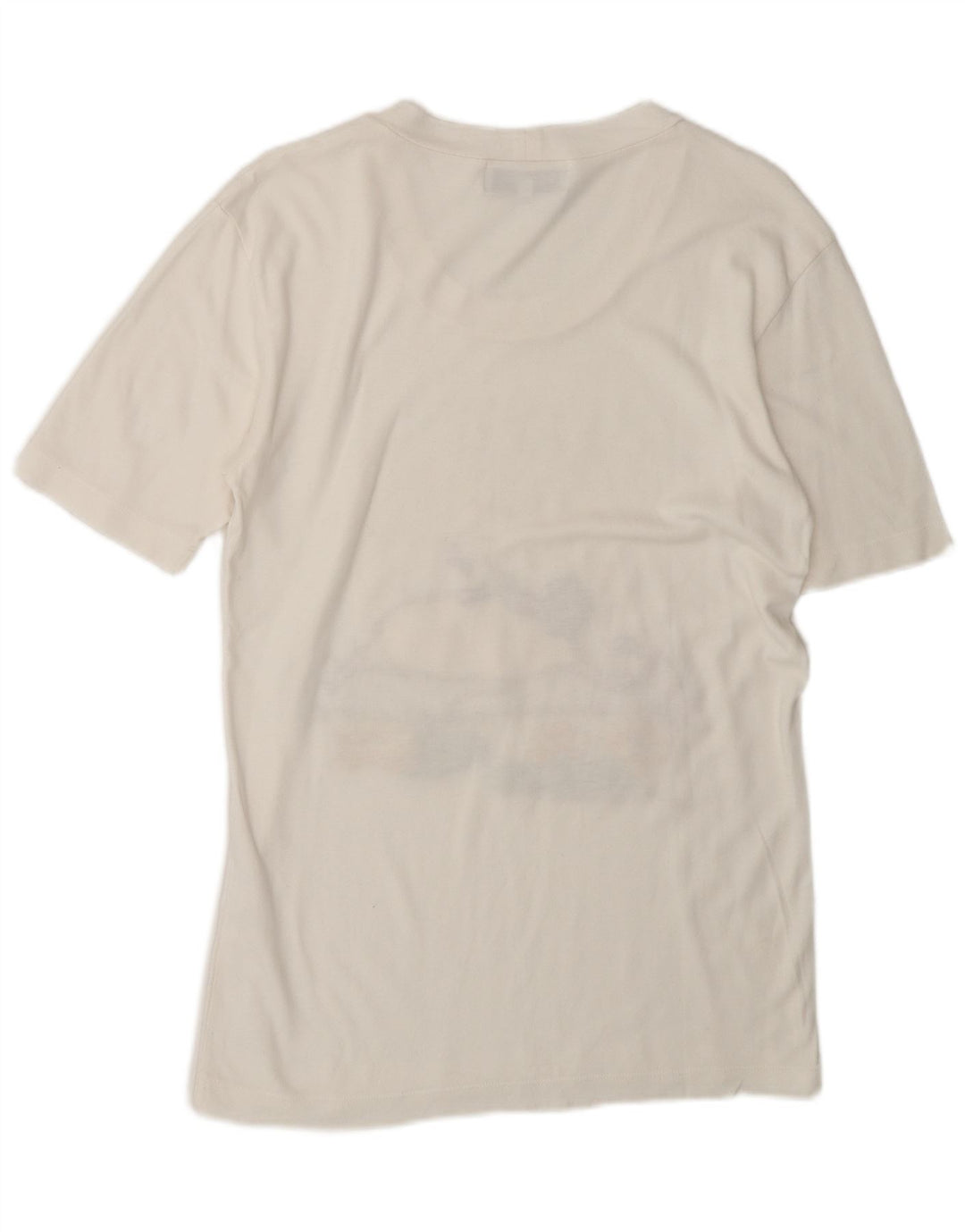 Iceberg Damen Disney Graphic T-Shirt Top IT 42 Mittelweiße Baumwolle