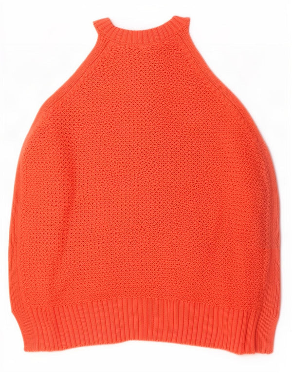 Marks & Spencer Damen Häkelweste Tanktop UK 14 Mittelrosa Baumwolle
