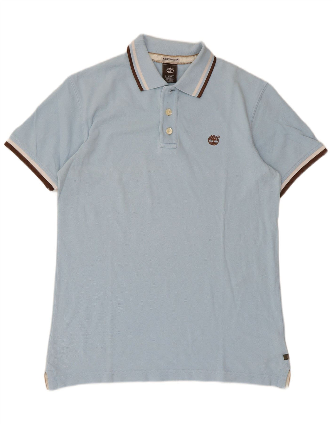 Timberland Herren Earthkeepers Regular Fit Poloshirt Mittelblau gestreift